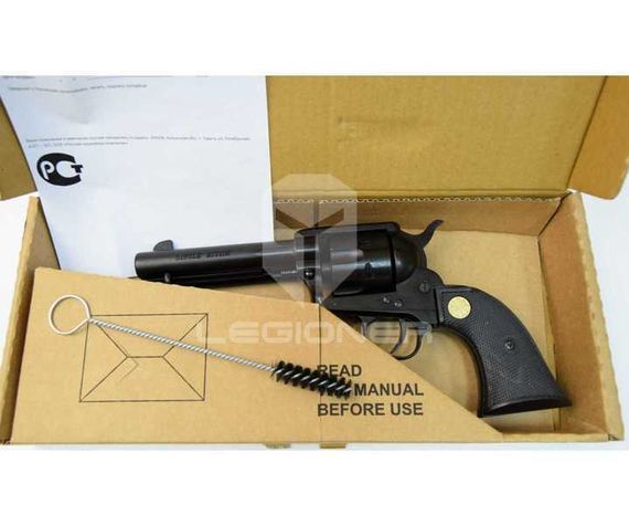 Сигнальный револьвер Colt Peacemaker M1873, черный