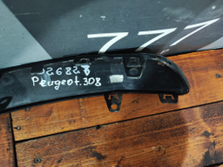 Молдинг заднего бампера правый Peugeot 308 1 (T7) 07-15 Б/У Оригинал 9680442777