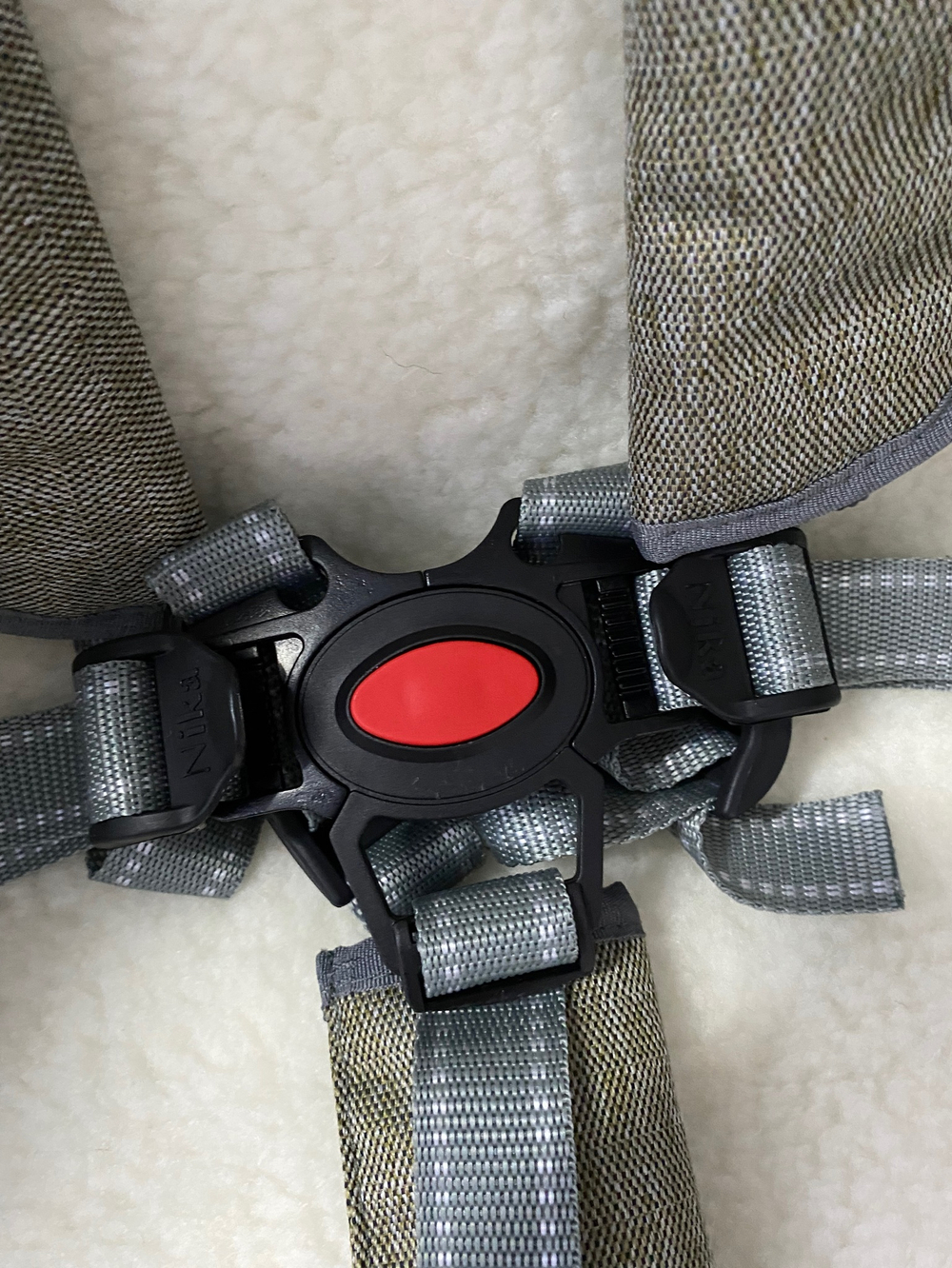 Коляска комбинированная (санки - коляска) «Ника Детям 7-8K» оливковый (арт. НД7-8K/4)