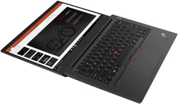 Ноутбук Lenovo ThinkPad E14-IML Intel Core i7 10510U, 1.8 GHz, 16384 Mb, 14; Full HD 1920x1080, 1000 Gb + 256 Gb SSD, DVD нет, Intel UHD Graphics, WiFi, Bluetooth, FPR, Windows 10 Professional, черный, 1.75 кг, 20RA001GRT
