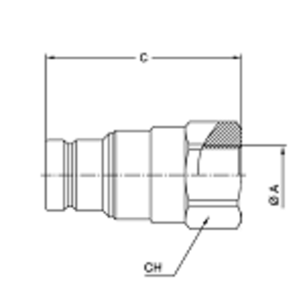БРС FF FIRG BSP 3/4" - D3/4" Ниппель VERSO