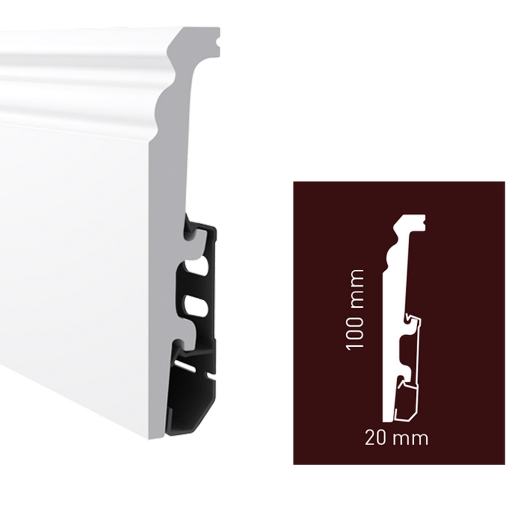 ПЛИНТУС ИЗ ДЮРОПОЛИМЕРА ARBITON VEGA P1030 - Магазин напольных покрытий в Екатеринбурге. MAXI ПОЛ