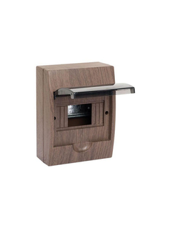Щит ЩРН-П-6 IP41 темное дерево PROxima EKF pb40-n-6-dark