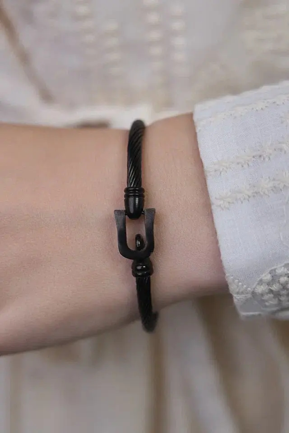 HMG 1315 steel Браслет 01 mix графит арт.1097