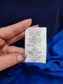 Платье Frank Lyman синее 42 размер