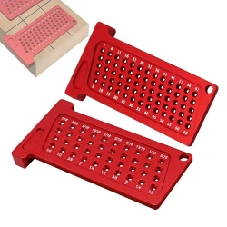 FNICEL Линейка/угольник 80мм х 43мм, Алюминий