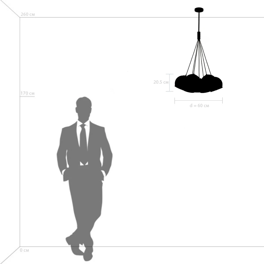 Подвесная люстра Lightstar SFERICO 729071