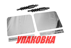 Комплект транцевых плит, размер 9'х8', Nauticus (упаковка из 4 шт.)