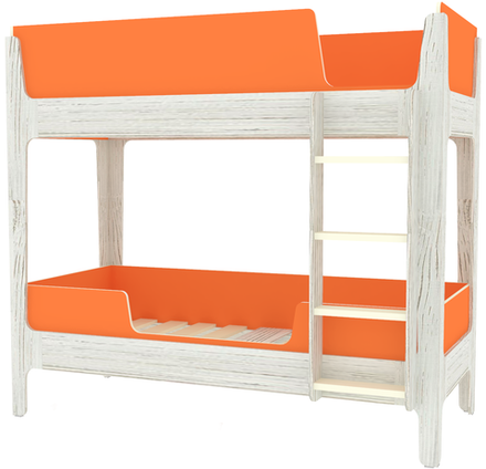 Кровать двухъярусная КарИВи Лотос Винтерберг Оранжевый