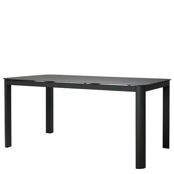 Уличный стол Leif, 160х90х75 см, темно-серый