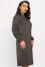 Платье Изящный образ (коричневое) П13749-19М LT Collection