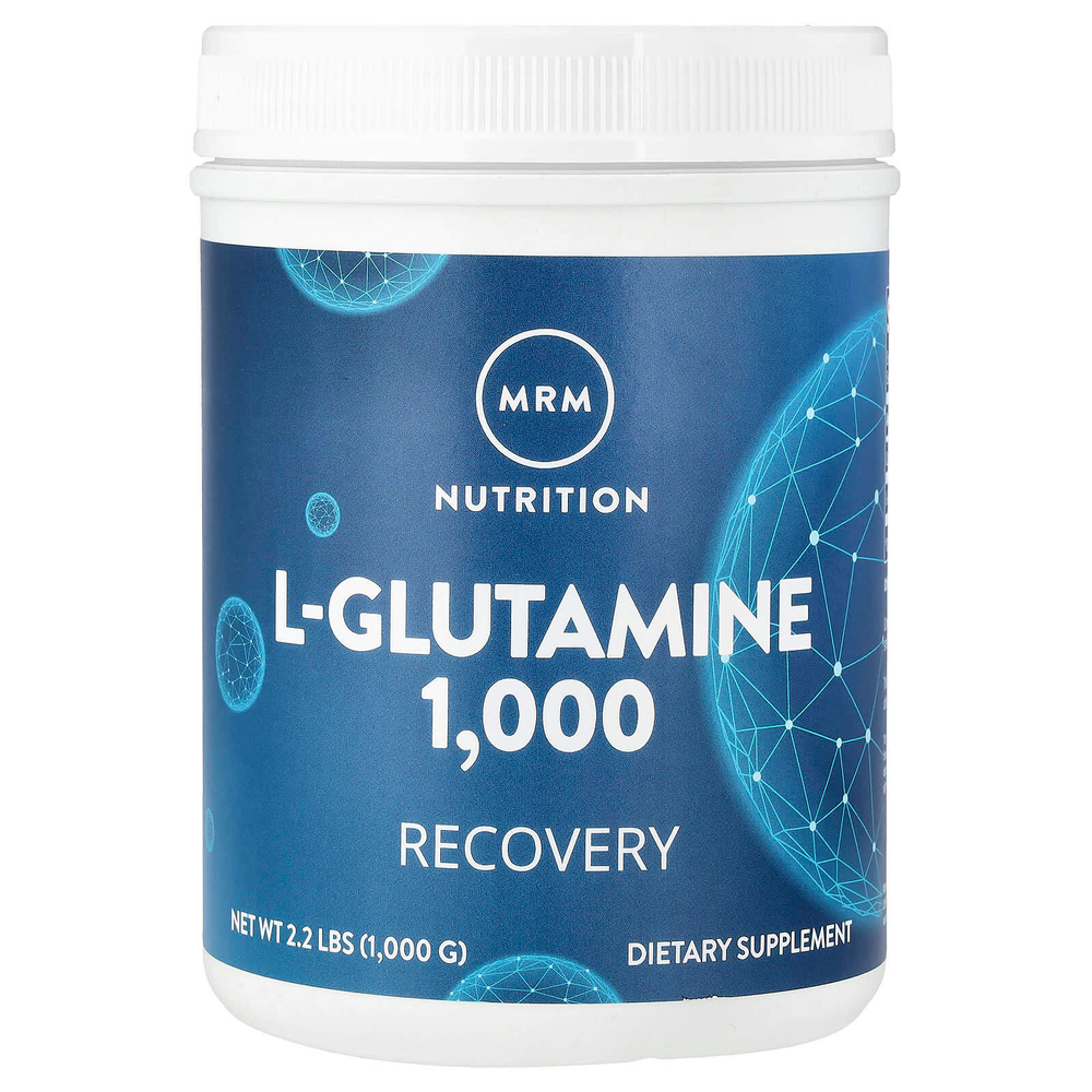 MRM Nutrition, L-глютамин 1000, 1000 г (2,2 фунта)