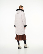 Пальто женское 3156-115/FUR-FW22 Dixi Coat