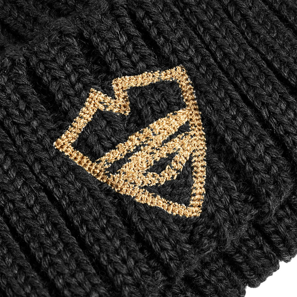 Шапка Питерский Щит "Лого" Черный