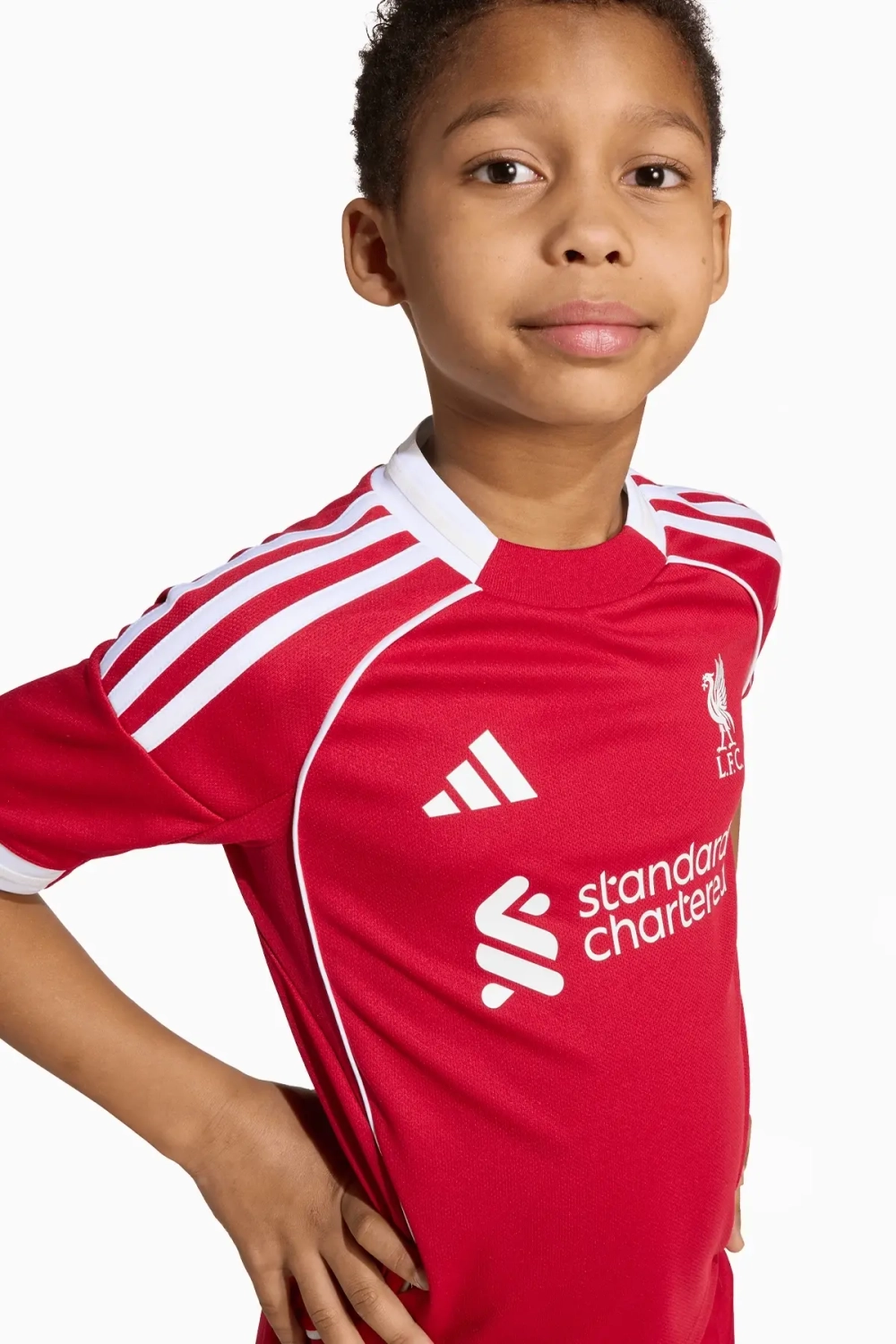 Футбольная форма adidas Liverpool FC 25/26 Home Little Kids - красный