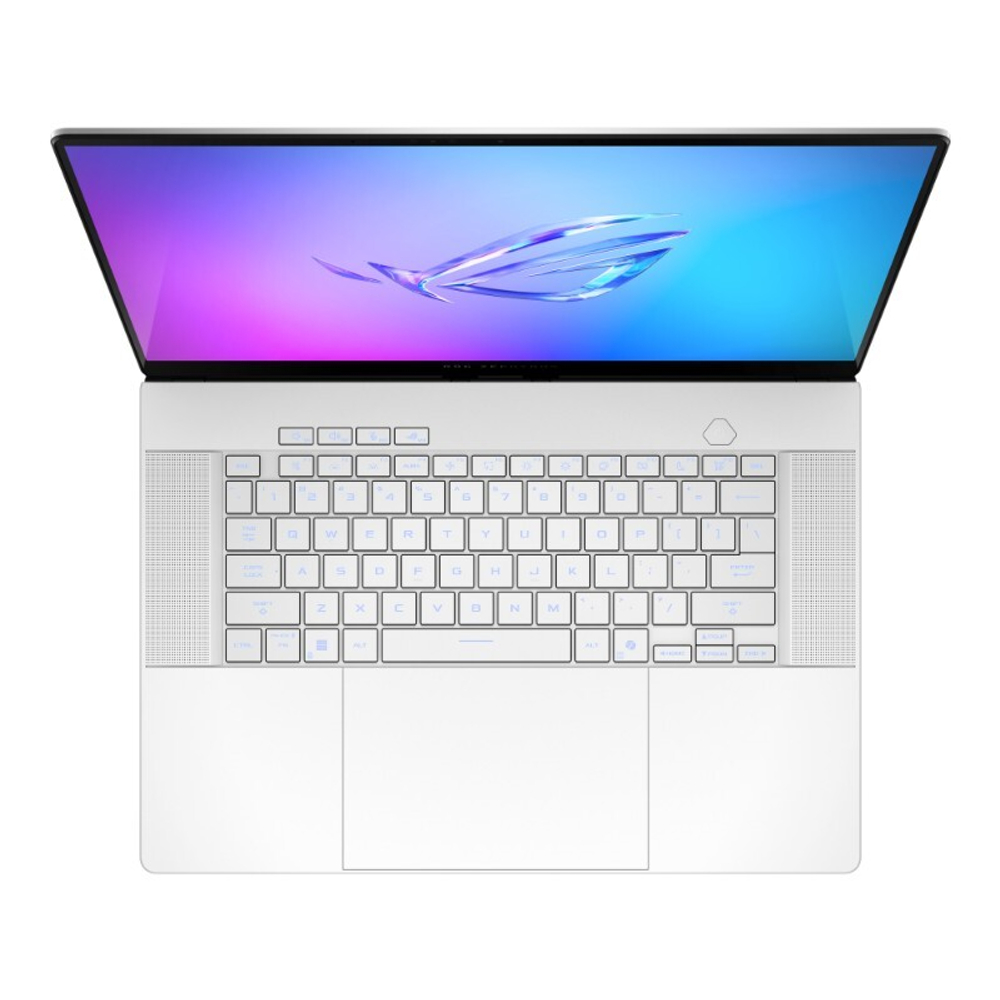Ноутбук Asus ROG Zephyrus G16 GU605CX-QR077W Core Ultra 9 285H, 64Gb, SSD1Tb, GeForce RTX5090 24Gb, 16" OLED 2.5K (2560x1600) Win11 Home, white