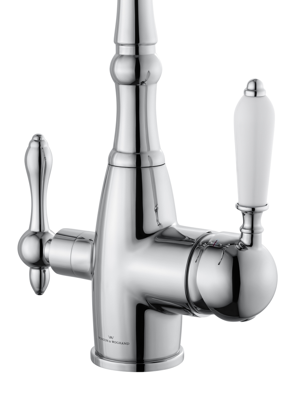 Смеситель для кухни c подключением фильтра WONZON & WOGHAND, Хром (WW-88458006-CR)