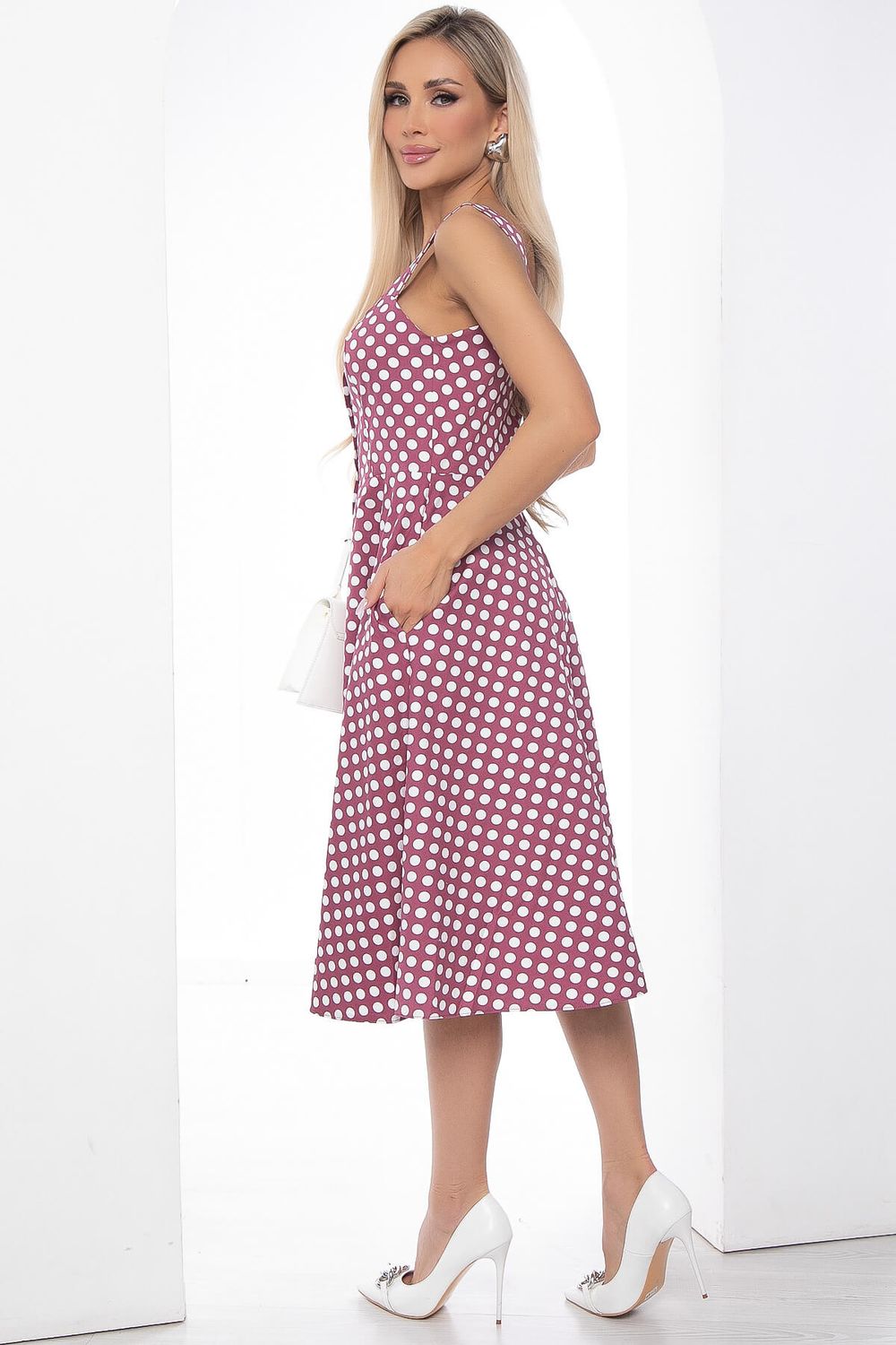 Сарафан "Вилена" (ягодный) П9046 LT Collection