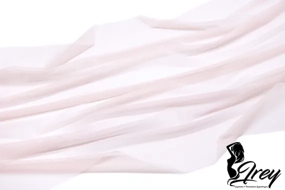 Сетка эластичная Lauma с эффектом голого тела, серебристый пион 168