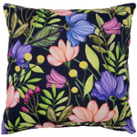 Подушка декоративная с фотопечатью 40х40, габардин (Флора)