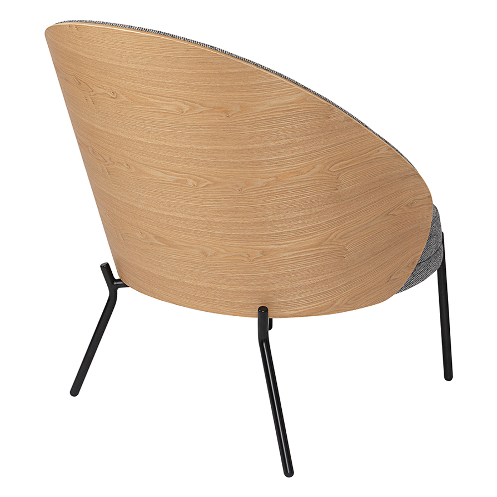 Кресло Cloud, рогожка, грифельно-серое