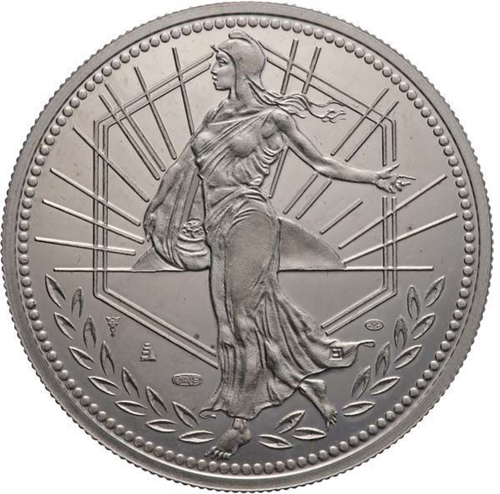 France, 50th Anniversary of the Fifth Republic Medal – 2008 Silver