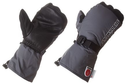 Варежки HIGASHI Snowmobile Grey L