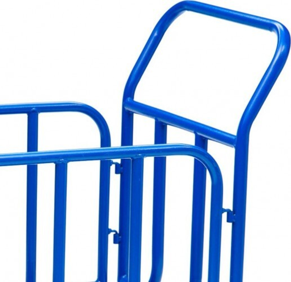 Тележка платформенная СТЕЛЛА-ТЕХНИК КПО-300Т-200 с бортами, 600х1000мм КПО-300Т-200-И