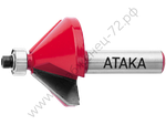 Фреза Атака 132320 кромочная конусная 45