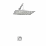 Душевая система WasserKRAFT Saale 9500 SET2827 белый Soft-touch матовый