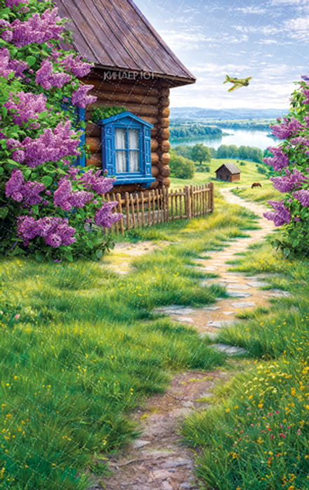 Фотофон "Почтовое отделение" арт. ФФ911-20