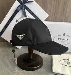 Бейсболка PRADA RE-NYLON, черный