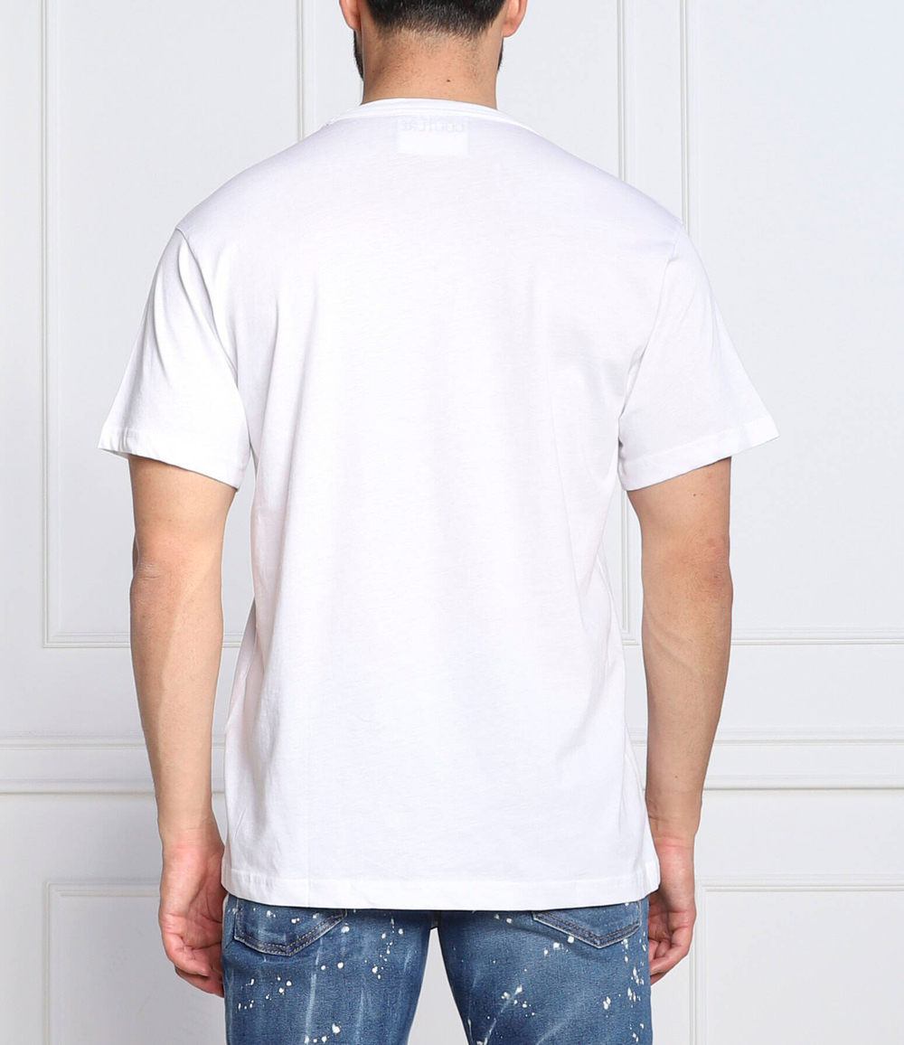футболка Versace Jeans Couture - белый(73GAHT05CJ00T)