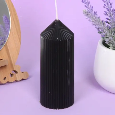 Свеча «Французская ночь» 5*12, Черный