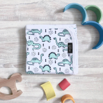 Двусторонний плед Mjölk Динозавры