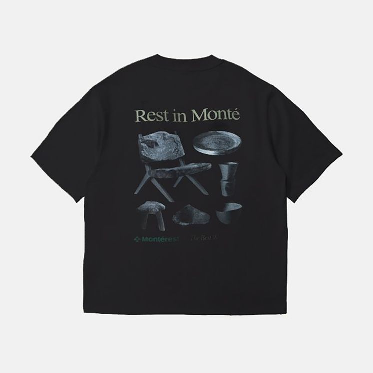 Футболка NOTHOMME Picnic MONTE, черный