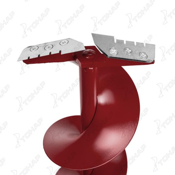 Ледобур BURAN 180R правое вращение, цельнотянутый шнек (LB-180R) Тонар