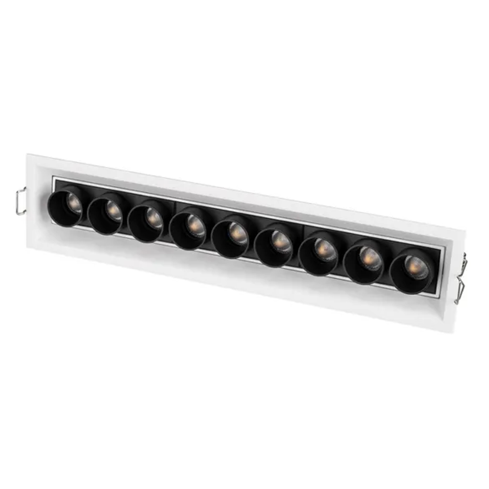 Светильник MS-ORIENT-BUILT-TURN-TC-S67x300-20W Warm3000 (WH-BK, 30 deg, 230V) (Arlight, IP20 Металл, 5 лет) 031931