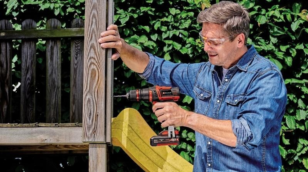 Дрель-шуруповерт аккумуляторная EINHELL PXC TE-CD 18/45 Li + набор оснастки 24 предм. 4513990