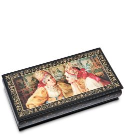 Народные промыслы ШК-11/ 8-S Шкатулка в технике декупаж (11х22х4)