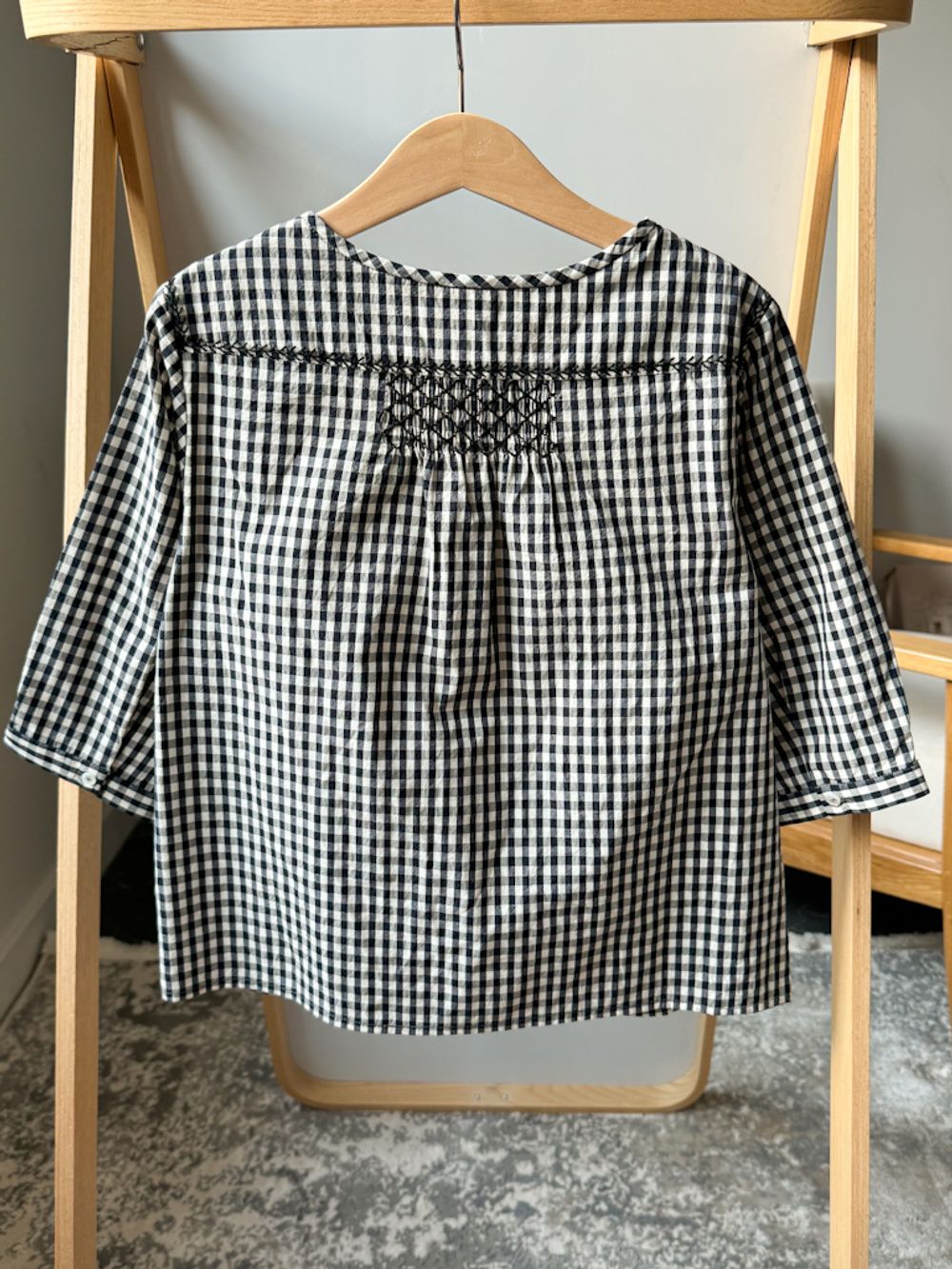 Хлопковая блузка Bonpoint , 128