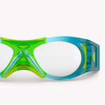 Спортивные очки с диоптриями детские Siols / Indoor Kids / Crystal Blue Neon / Small 6-10 лет