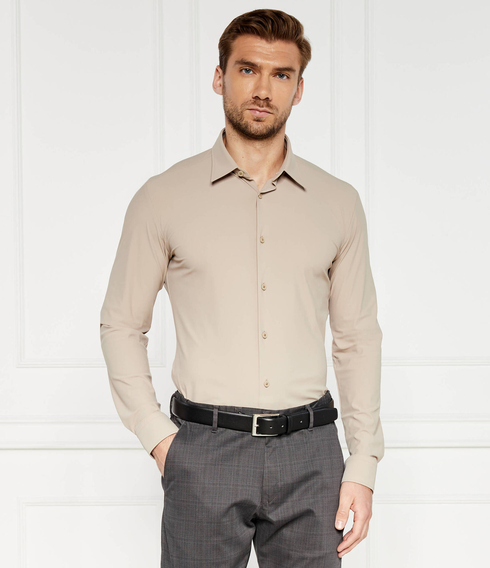 Рубашка P-ROAN-kent-C1-233 BOSS BLACK - бежевый(50513550)