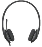 Наушники Logitech USB Headset H340 черный