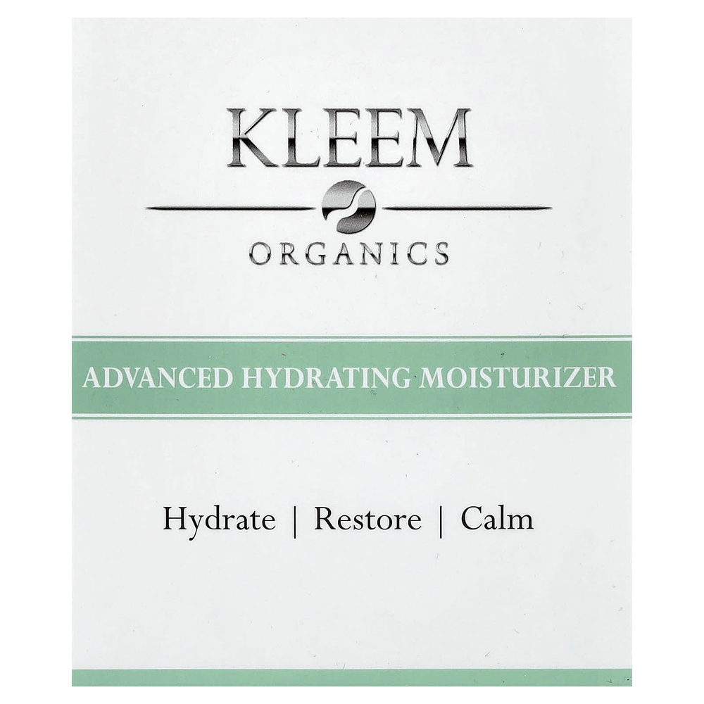 Kleem Organics, Улучшенное увлажняющее средство, 50 мл (1,7 жидк. Унции)