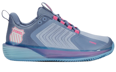 Женские Кроссовки теннисные K-Swiss Ultrashot 3 HB Women - infinity/blue blizzard/heritage blue