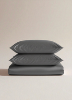 Комплект постельного белья стальной