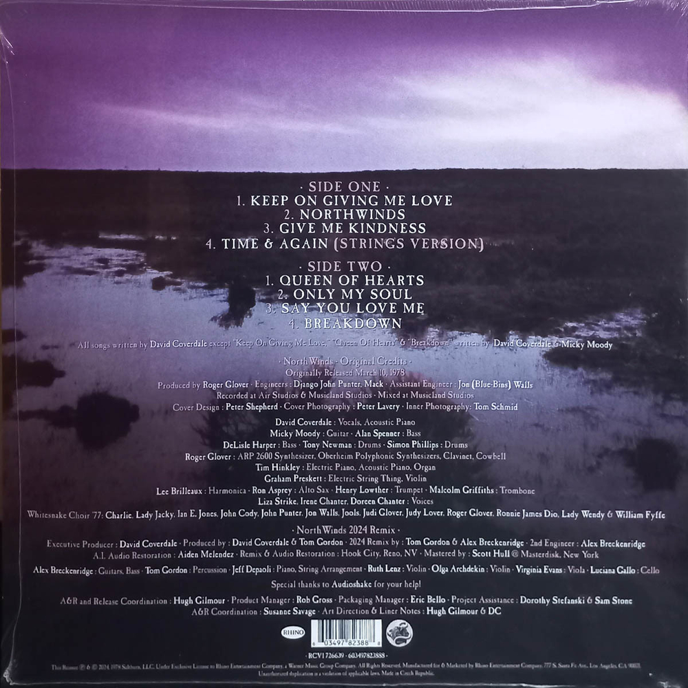 Whitesnake / North Winds (Coloured Vinyl)(LP)