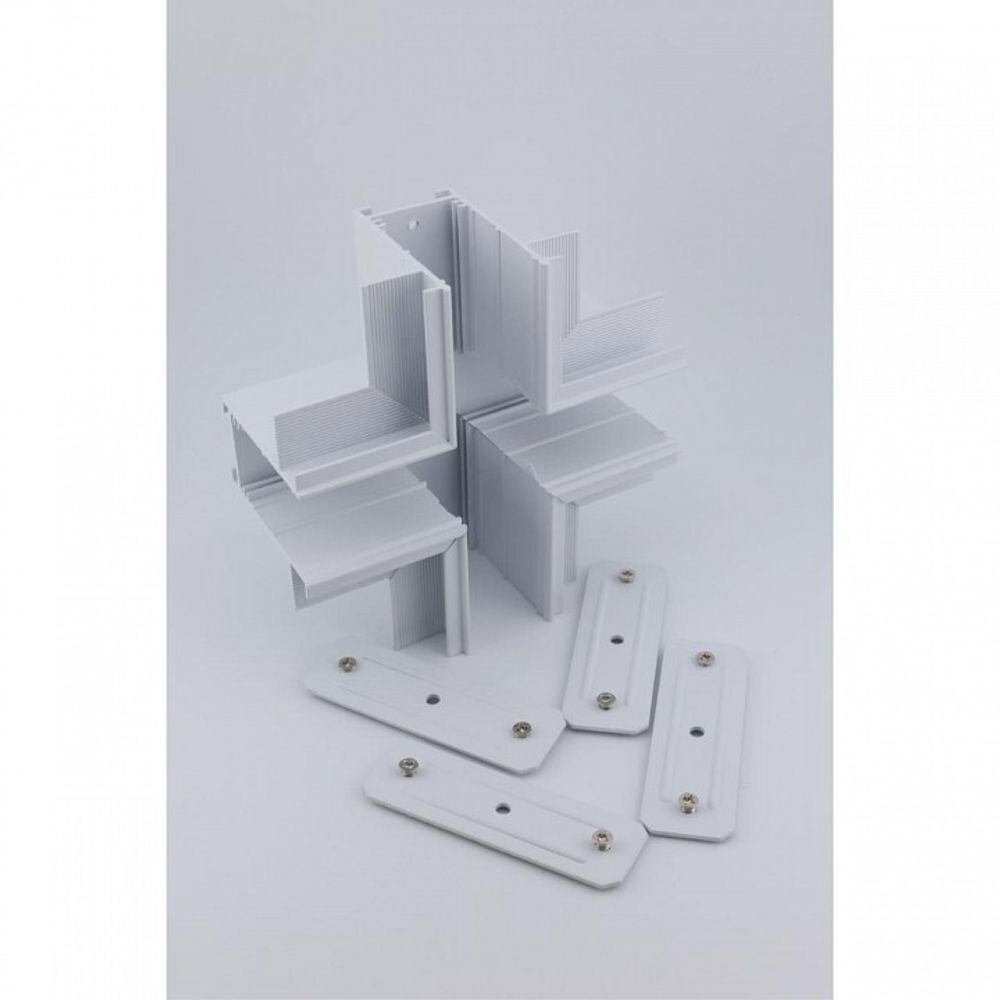 Соединитель X-образный для треков Aployt Magnetic track 220 APL.0285.10.04