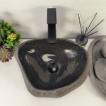 Раковина из речного камня RS-64890 43*33*15 0861